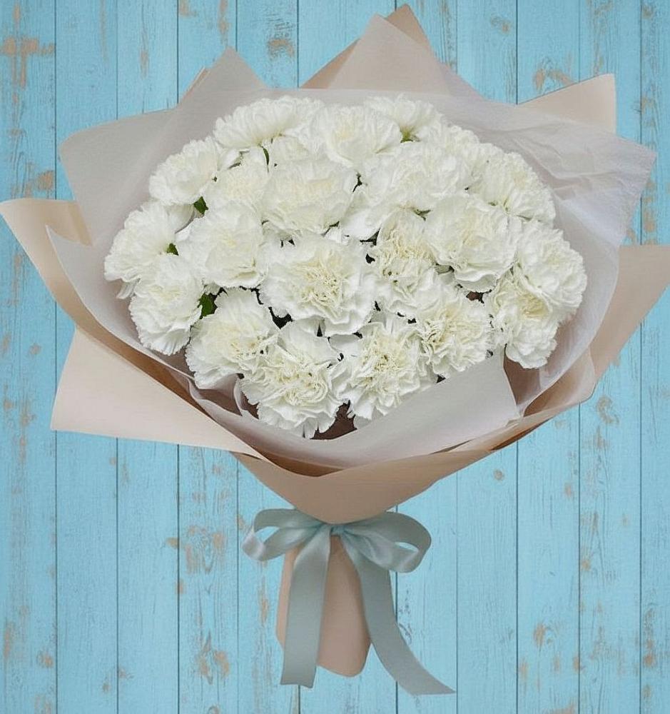 Букет цветов из: Гвоздики в Кунашак