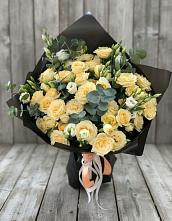 Букет цветов из:  Розы и Лизиантусы #REPLACE_PRED# Кунашак