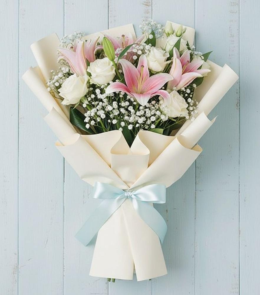 Букет цветов из: Лилии в Кунашак