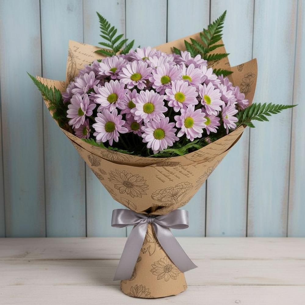 Букет цветов из: Хризантемы в Кунашак