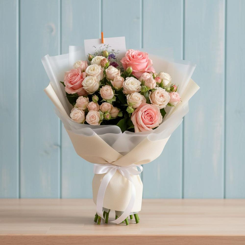 Букет цветов из: Розы в Кунашак