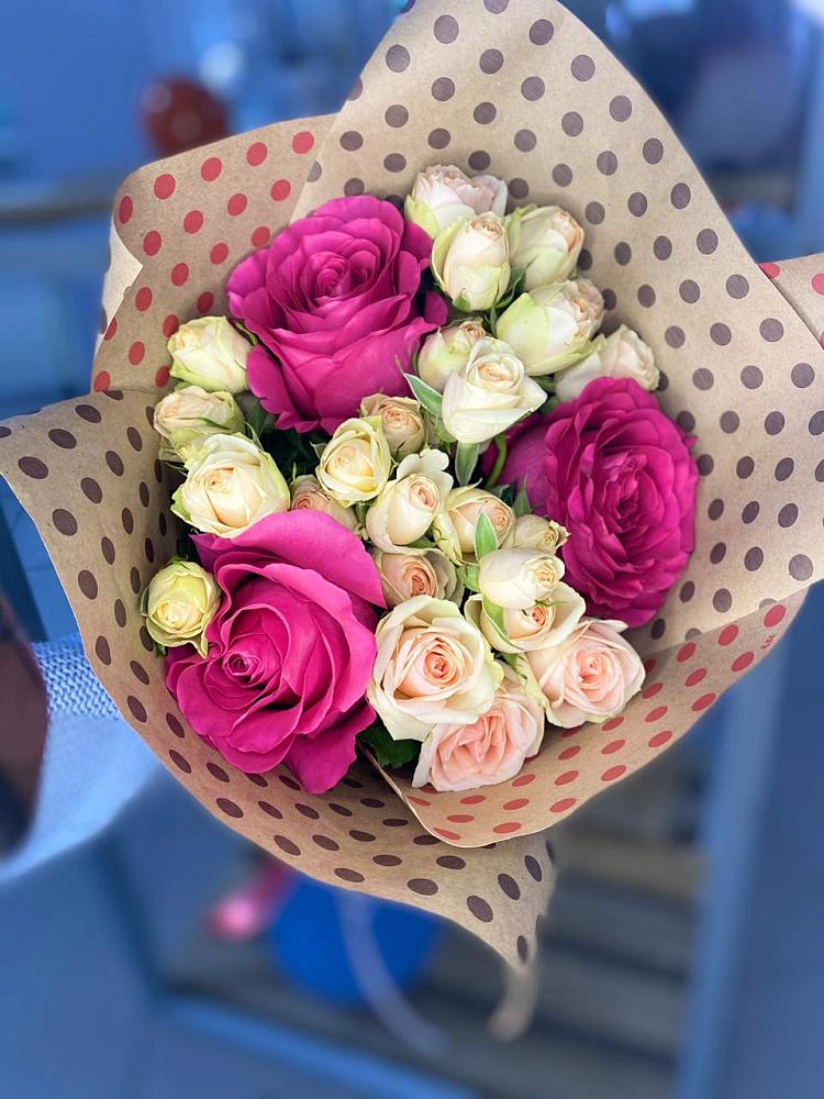 Букет цветов из: Розы в Кунашак