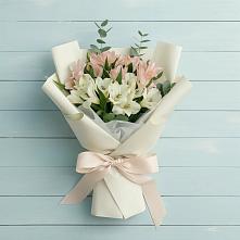 Букет цветов из:  Альстромерии #REPLACE_PRED# Кунашак