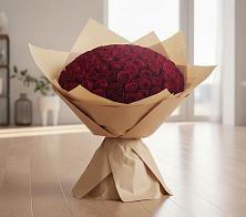 Букет 101 Красная роза в Кунашак