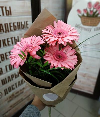 Букет цветов из: Герберы в Кунашак