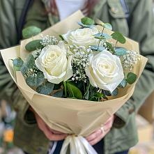 Букет цветов из:  Розы в Кунашак