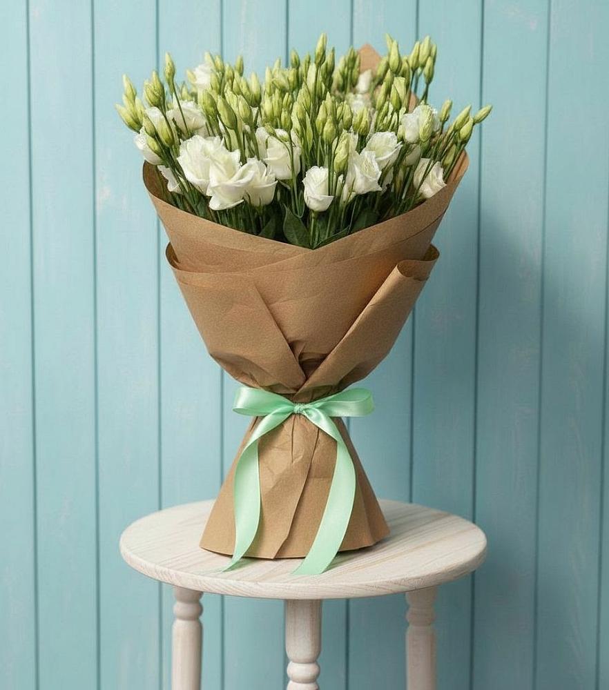 Букет цветов из: Лизиантусы в Кунашак