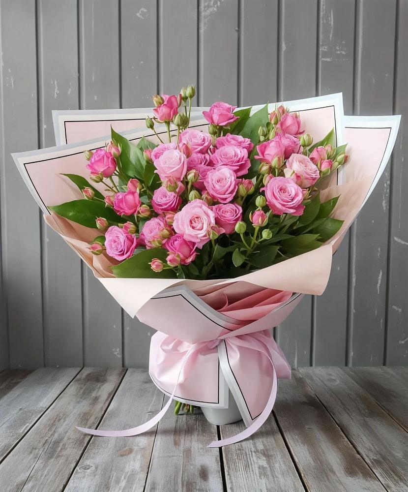 Букет Розовый кустик в Кунашак