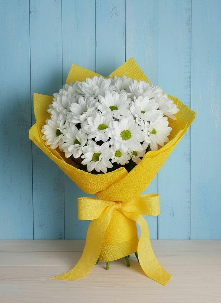 Букет цветов из: Хризантемы в Кунашак