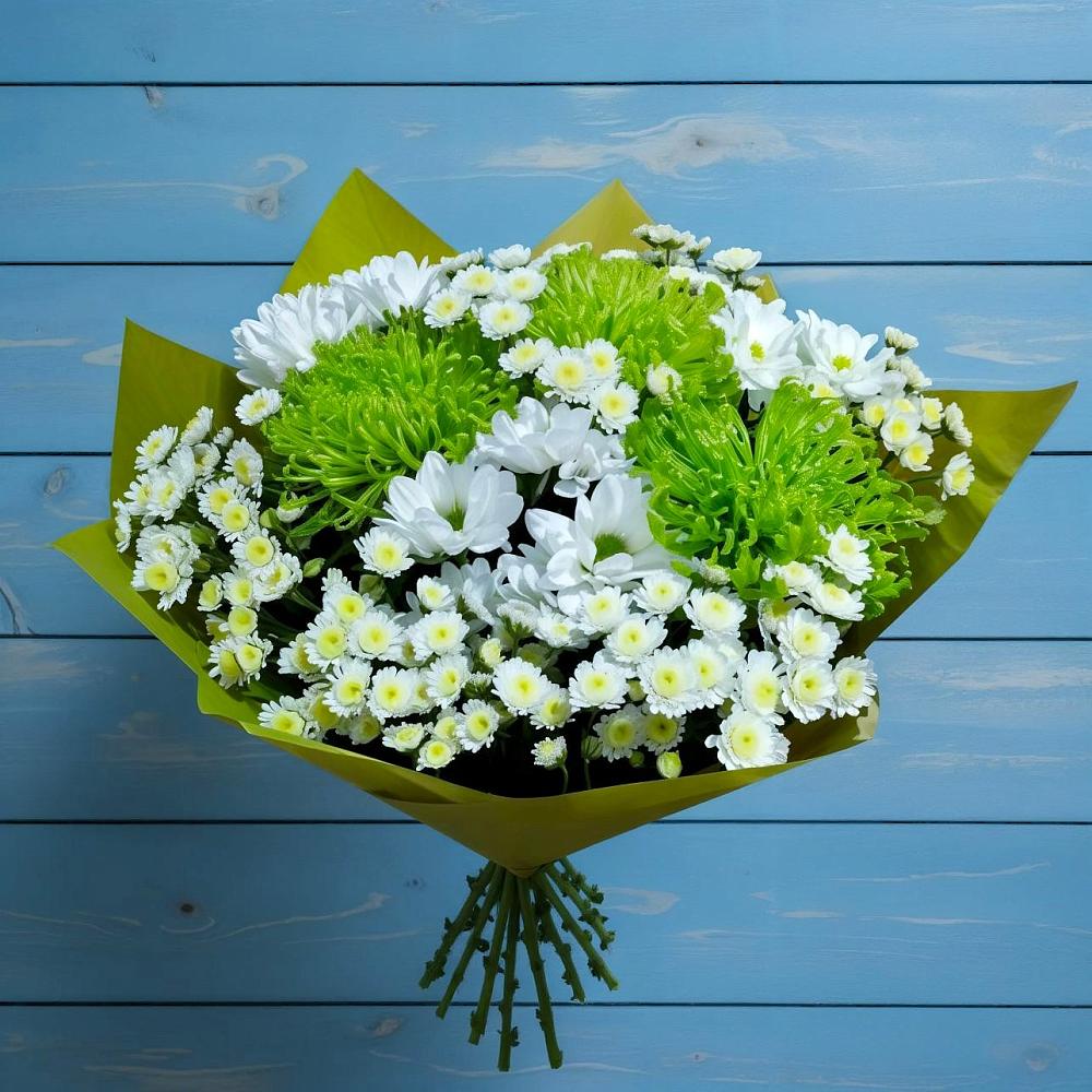 Букет цветов из: Хризантемы в Кунашак