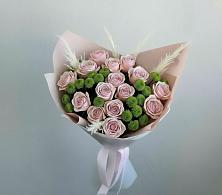 Букет цветов из:  Розы и Хризантемы #REPLACE_PRED# Кунашак