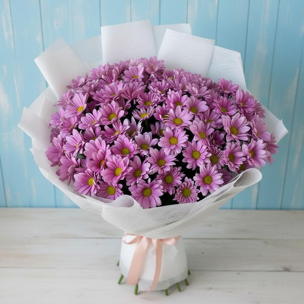 Букет цветов из: Хризантемы в Кунашак