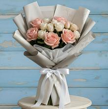 Букет цветов из:  Розы в Кунашак
