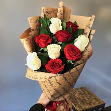 Букет цветов из:  Розы #REPLACE_PRED# Кунашак