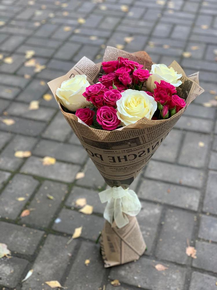 Букет цветов из: Розы в Кунашак