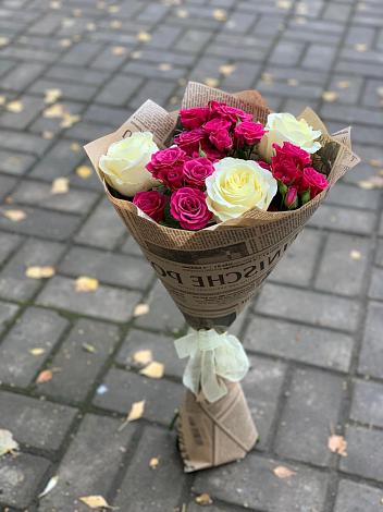 Букет цветов из: Розы в Кунашак