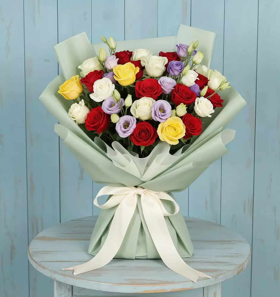 Букет цветов из: Розы в Кунашак