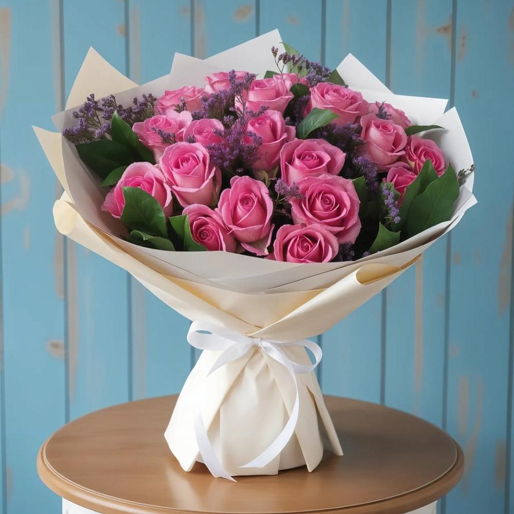 Букет цветов из: Розы в Кунашак