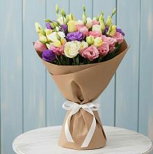 Букет цветов из:  Лизиантусы в Кунашак