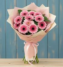 Букет цветов из:  Герберы #REPLACE_PRED# Кунашак